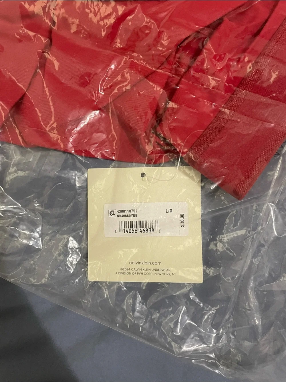 Calvin Klein Underwear -Red
